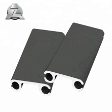 black 6061 T6 aluminium profile for tent keder track